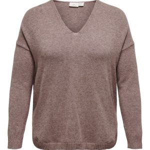 CARMARGARETA LS PULLOVER Rose Brown